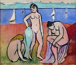 Henri Matisse, Les trois baigneuses (Three Bathers), 1907