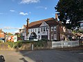 The Crooked Billet (Harvester) pub. The pub bears a plaque commemorating those who died when it was hit by a V2 rocket in 1944.[5]