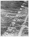 An aerial view of the damage caused by the Ruskin Heights tornado.