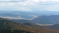 Top of Killington facing north