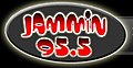 Original Jammin' 95.5 logo from 1999 to 2008.
