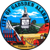 Official seal of Gadsden, Alabama