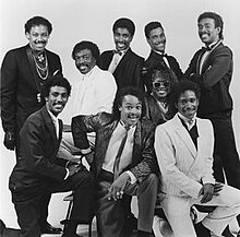 Zapp band with Roger Troutman (front, center)