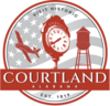 Official logo of Courtland, Alabama