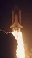 Space shuttle Columbia, STS-35 from the causeway viewing area. Photo taken with the unit pictured at the left of this page (Celestron 2023 mm f10) by James Eager