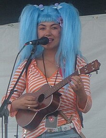 Gabby La La performing at The XM Sonic Stage at Bonnaroo 2005