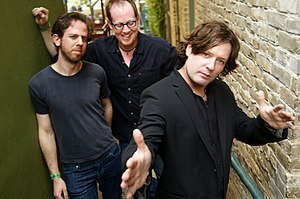 From left to right: Shlomi Lavie, Dylan Keefe and John Wozniak