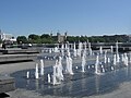 The Fountains towards Tower of London, MoreLondon