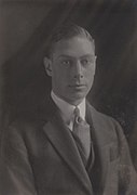 Future king George VI, 1921