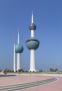 Kuwait Towers, by Richard Bartz