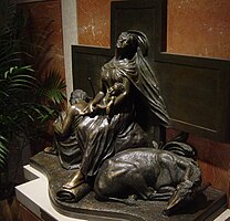 The Holy Family Resting - The Flight Into Egypt, Basilica of the National Shrine of the Immaculate Conception, Washington, D.C.