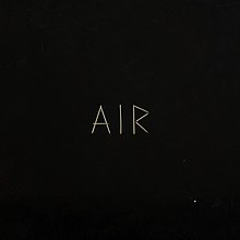 A black background with "AIR" in white