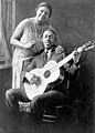 Image 22Sara Martin and Sylvester Weaver (from List of blues musicians)