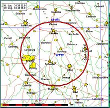 A WTTY Signal Map.