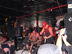 Dayglo Abortions playing at The Cobalt Hotel, Vancouver, BC, Canada