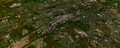 Pretoria satellite image. Pretoria