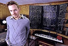 Roy Harter in his home studio, 2003