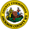 Official seal of Jackson County