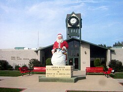 Town Hall in Santa Claus