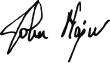 John Major's signature