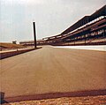 View from the starting line at the Indianapolis Motor Speedway