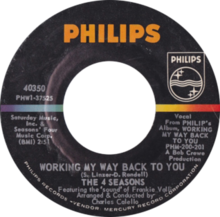 side-A label by Philips Records