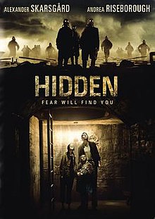 Theatrical release poster for the 2015 film Hidden, released by Warner Bros.