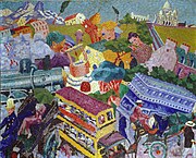 Gino Severini, 1911, Souvenirs de Voyage (Memories of a Journey, Ricordi di viaggio), private collection