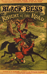 Cover art of Edward Vile's penny dreadful Black Bess or the Knight of the Road showing few hatchings to create variations in hue and tone.