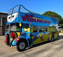 The Wings 1972 Tour Bus after its restoration 2022