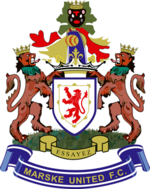 Marske United's emblem