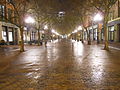 Occidental Park in Seattle Washington. February 2011.