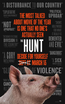 The Hunt film poster.