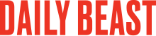 The Daily Beast's logo consists of the words "The Daily Beast" in white text on a red square.