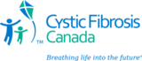 The new logo and name (Cystic Fibrosis Canada), 2011 onward.