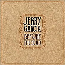 "Jerry Garcia: Before the Dead", with a skull for the letter "O"