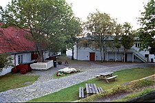 The courtyard