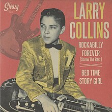 Cover of a single depicting a young Collins