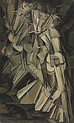 Marcel Duchamp, Nude Descending a Staircase, No. 2, 1912, Philadelphia Museum of Art