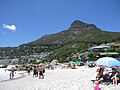 Lion's Head from Clifton 4th Beach, Cape Town SA