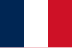 2:3 Flag of the French Third Republic, Vichy France, the Provisional Government of the French Republic and the French Fourth Republic, 1896–1942 and 1944–1958