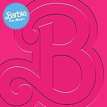 A stylized, curly letter B embossed in a shiny, sleek pink surface.