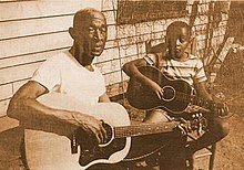Anderson and his son "Little Pink" Anderson in the 1960s