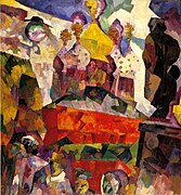 Aristarkh Lentulov. Tverskoy Boulevard. 1917