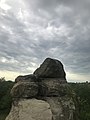 View from the top at Roche Percee