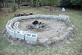 A fire ring