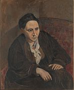 Pablo Picasso, Portrait of Gertrude Stein, 1906