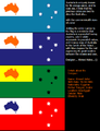 Proposed New Flags of Australia sent to [2]