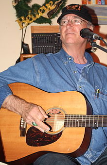 Jim Parker Performing at the Silver Moon Stage of the FloraBama
