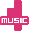 4Music logo 2012 to 2018